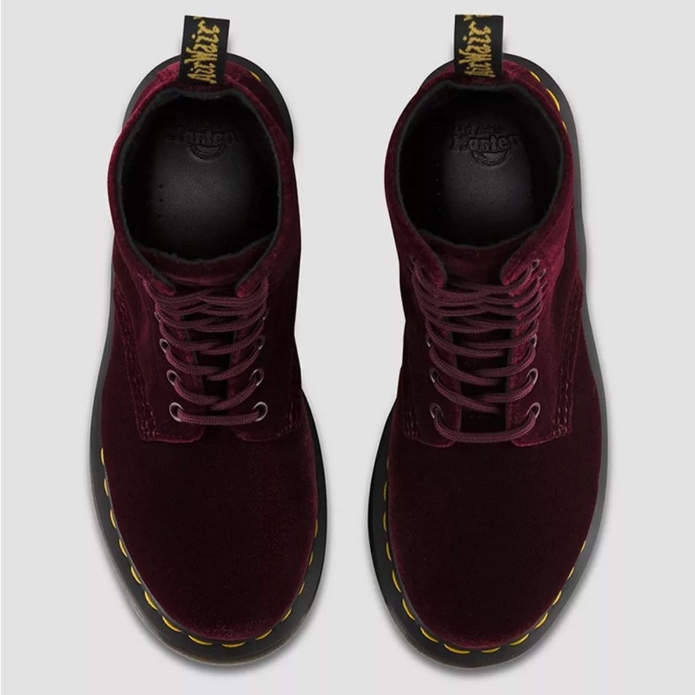 Velvet Pascal 1460 Dr. Martens Boots - Picture 3 of 13